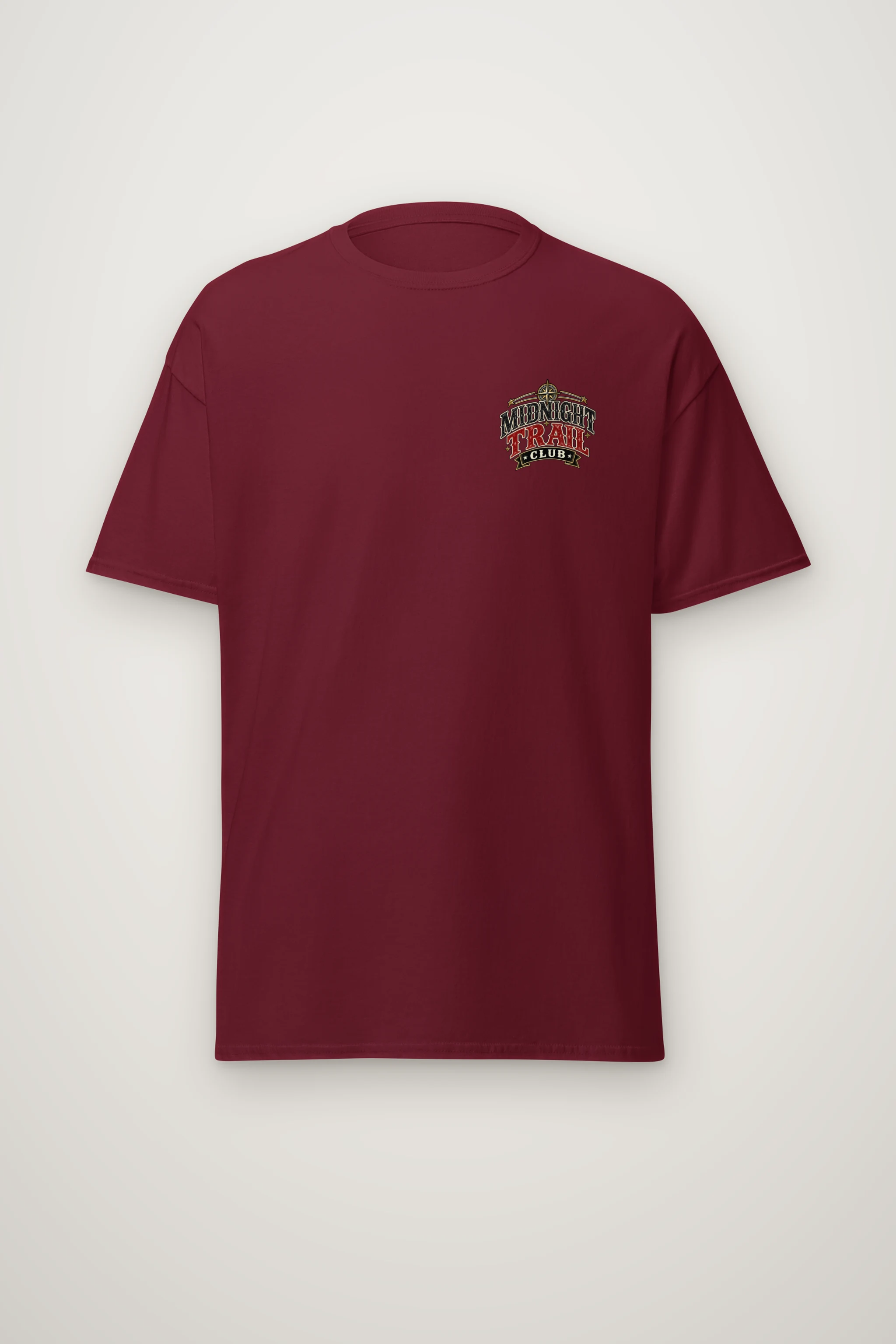 "Midnight Trail Club" Heavyweight Unisex Crewneck T-shirt