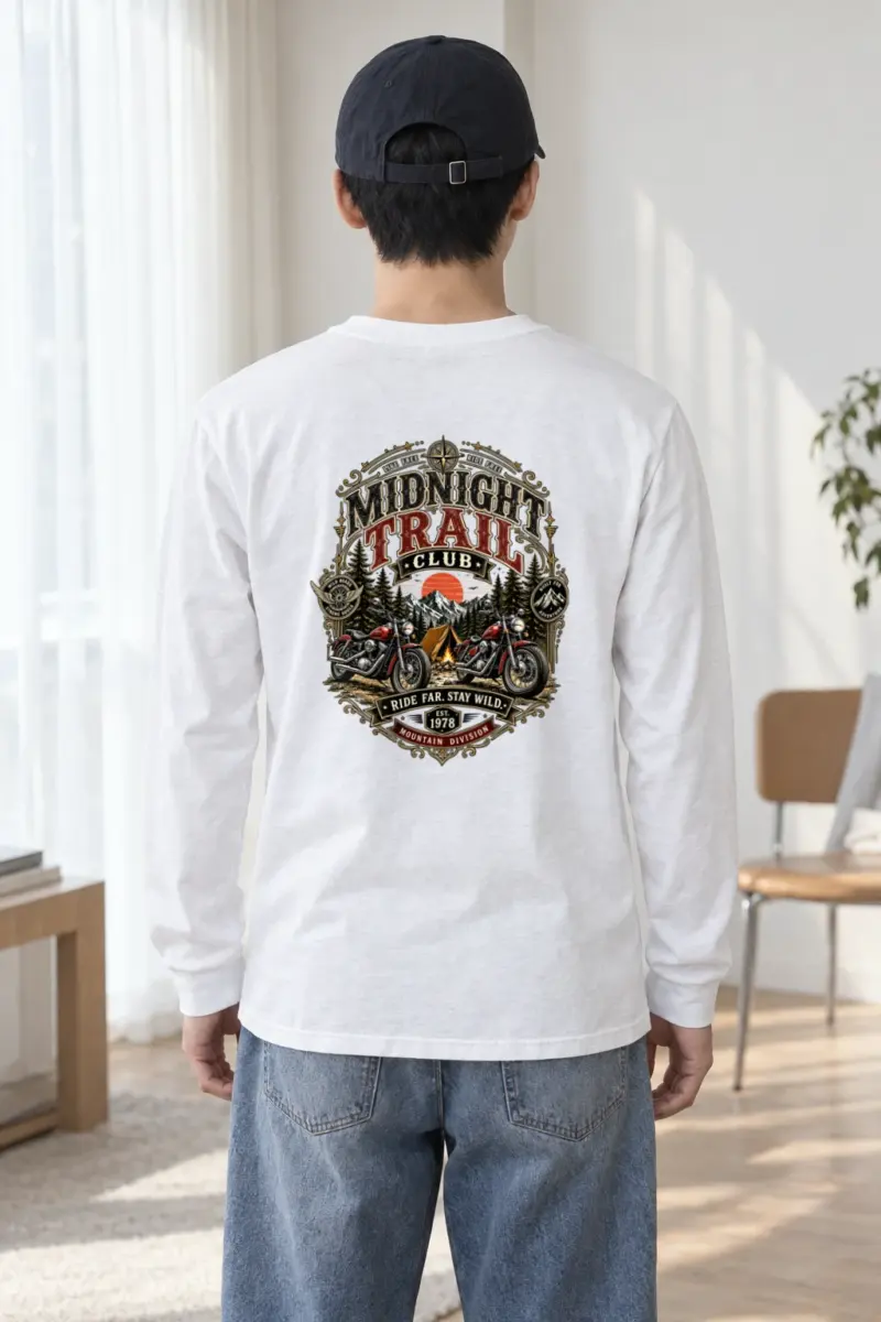 "Midnight Trail Club" Unisex Longsleeve T-shirt