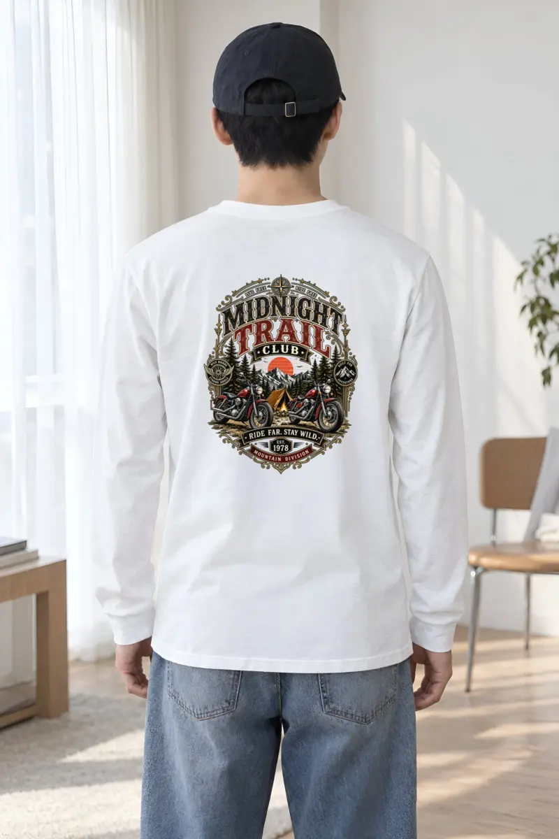 "Midnight Trail Club" Unisex Longsleeve T-shirt