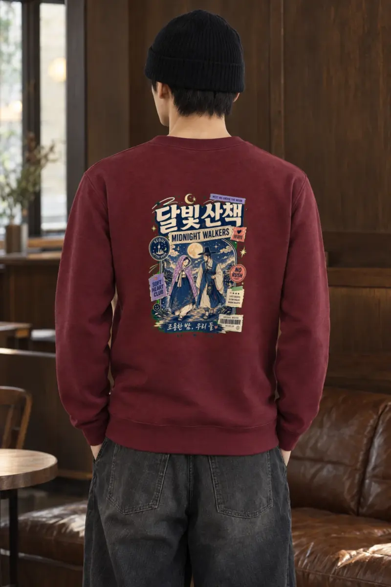 "Midnight Walkers" Heavy Blend Unisex Crewneck Sweatshirt