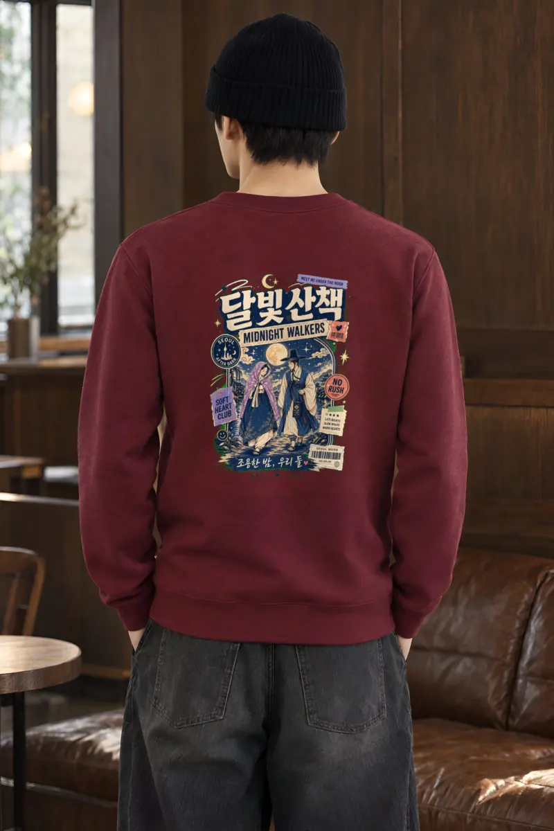 "Midnight Walkers" Heavy Blend Unisex Crewneck Sweatshirt