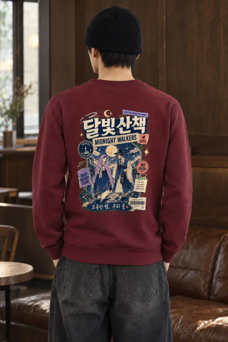 "Midnight Walkers" Heavy Blend Unisex Crewneck Sweatshirt