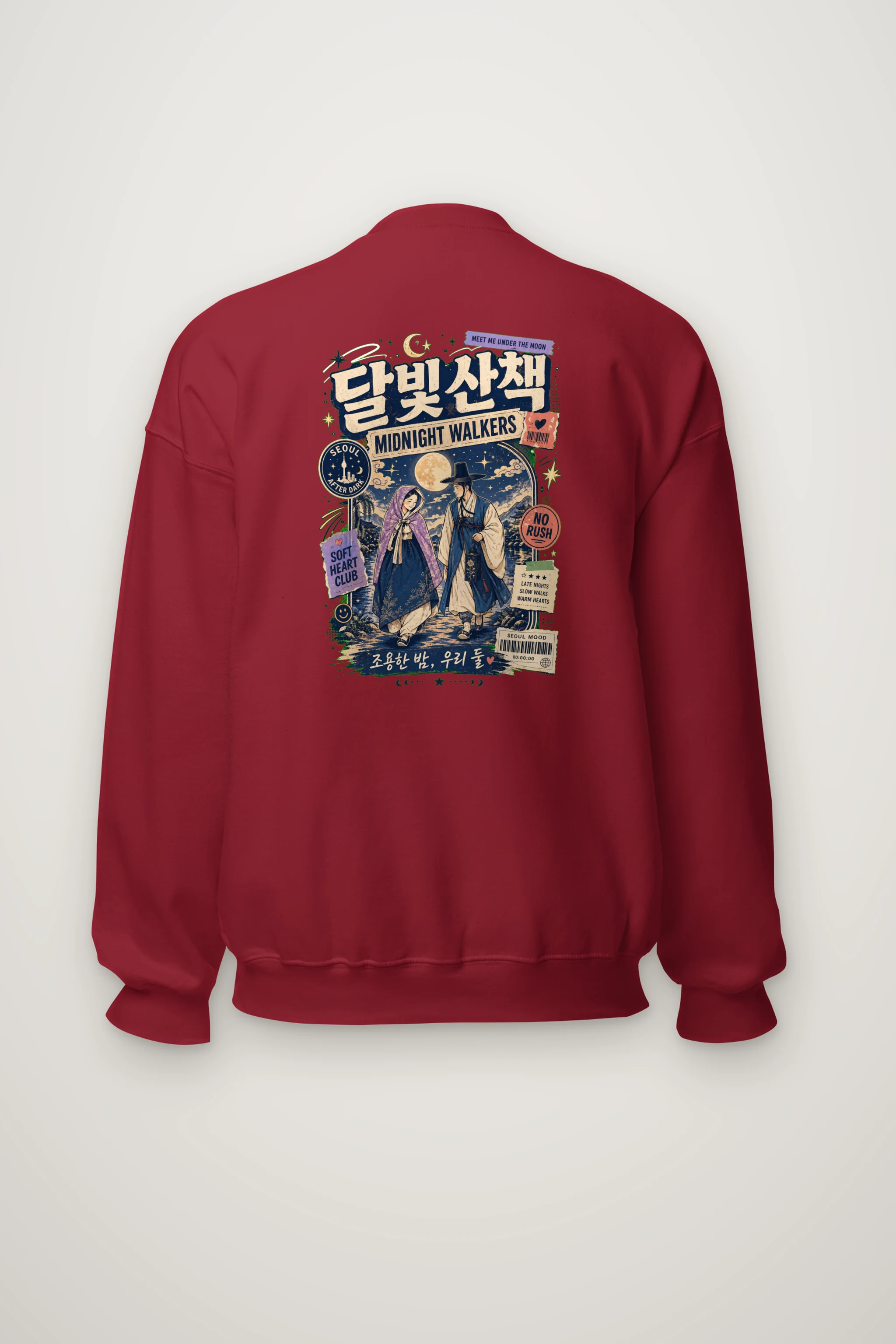 "Midnight Walkers" Heavy Blend Unisex Crewneck Sweatshirt