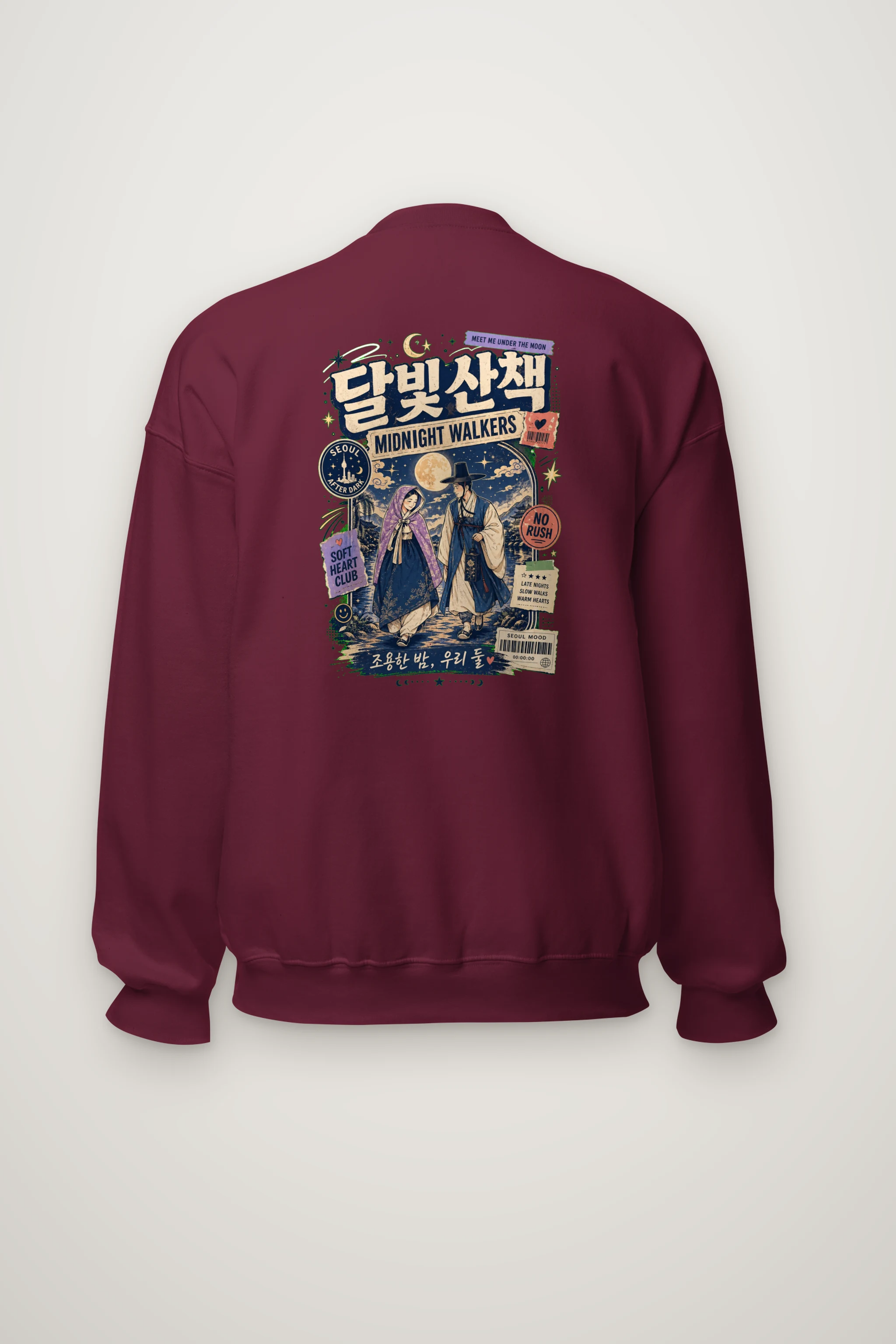 "Midnight Walkers" Heavy Blend Unisex Crewneck Sweatshirt