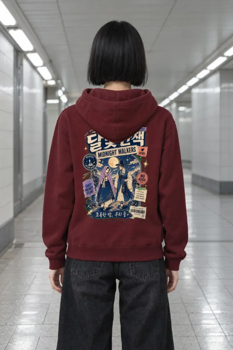 "Midnight Walkers" Heavy Blend Unisex Pullover Hoodie