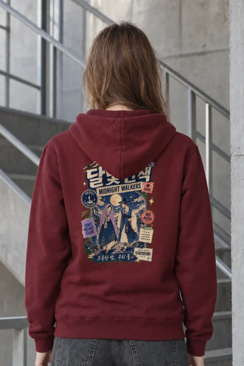 "Midnight Walkers" Heavy Blend Unisex Pullover Hoodie