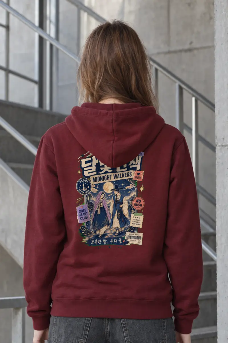 "Midnight Walkers" Heavy Blend Unisex Pullover Hoodie