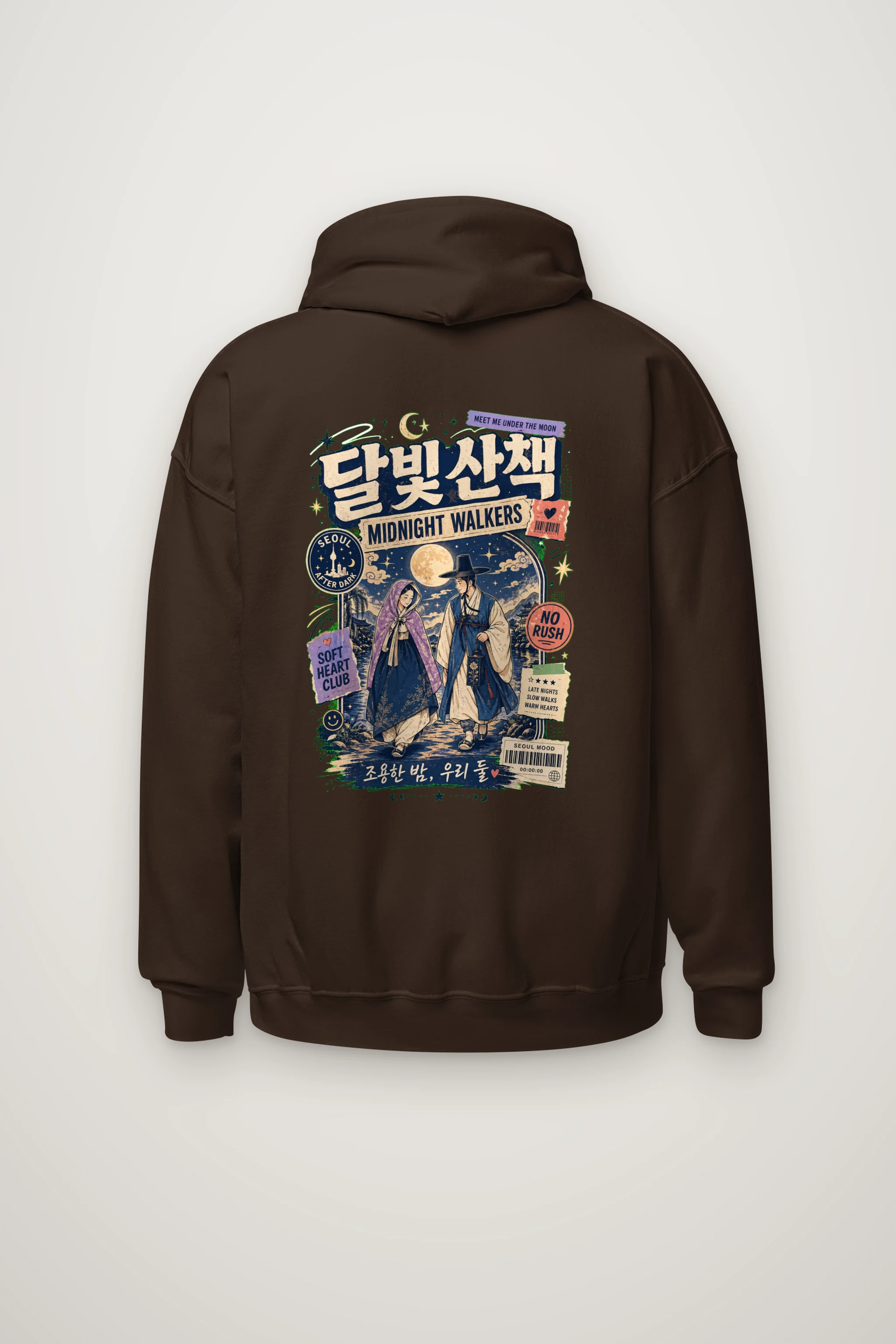"Midnight Walkers" Heavy Blend Unisex Pullover Hoodie