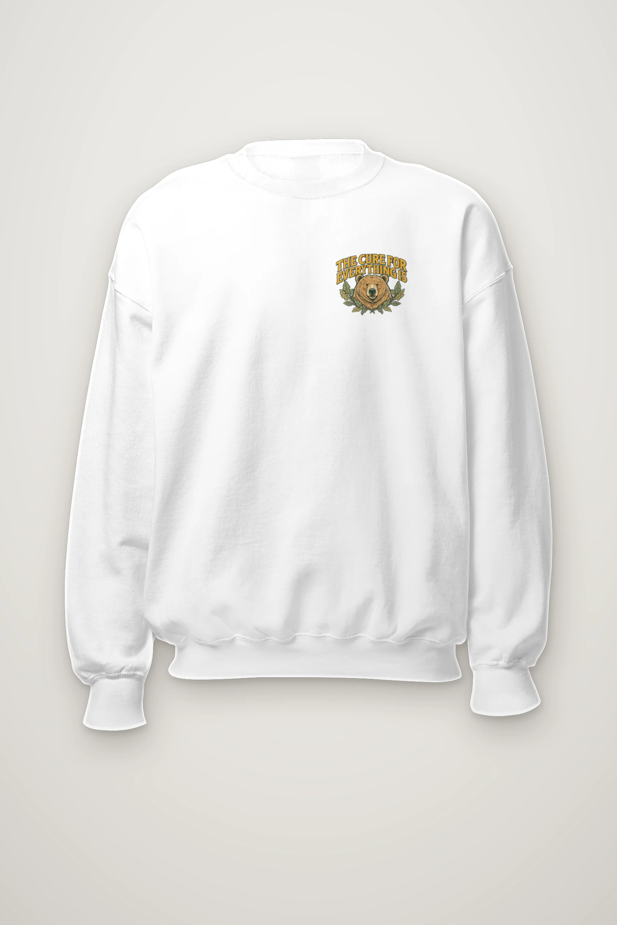 "Mighty Forest Cure" Heavy Blend Unisex Crewneck Sweatshirt