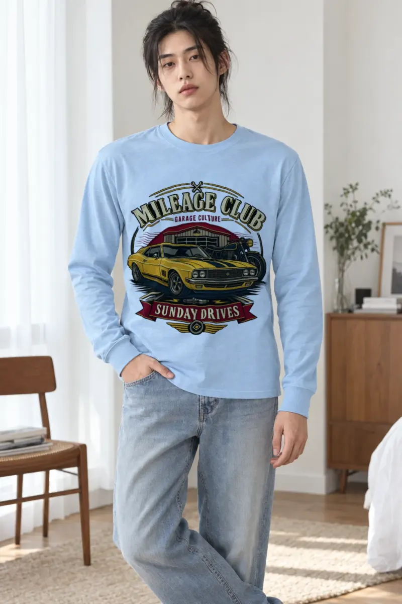 "Mileage Club" Unisex Longsleeve T-shirt