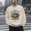 "Mileage Club" Unisex Sponge Fleece Crewneck Sweatshirt | Bella + Canvas 3901