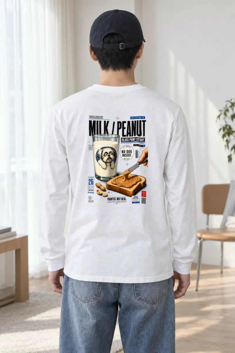 "Milk Glass Study" Unisex Longsleeve T-shirt
