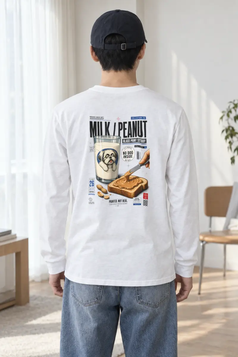 "Milk Glass Study" Unisex Longsleeve T-shirt