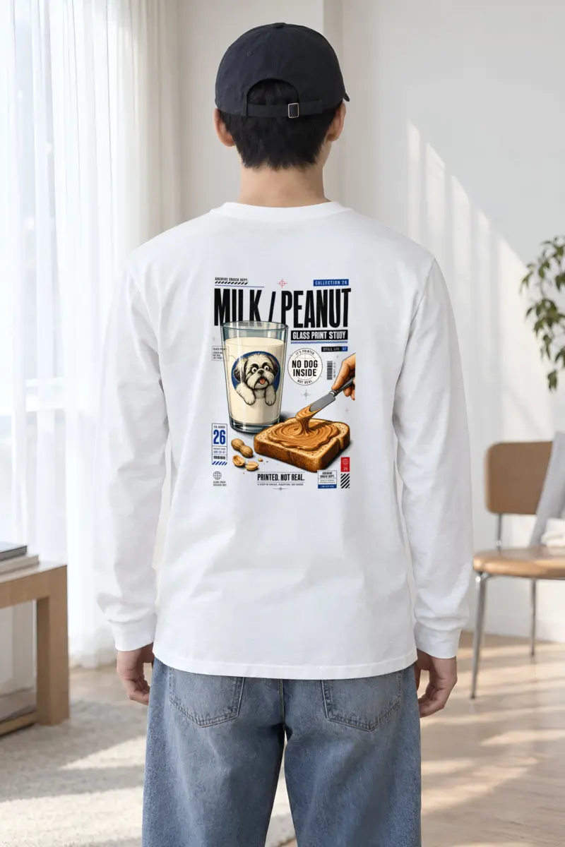 "Milk Glass Study" Unisex Longsleeve T-shirt