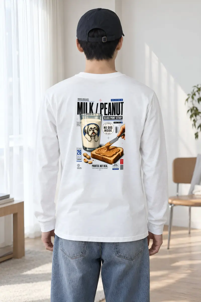 "Milk Glass Study" Unisex Longsleeve T-shirt