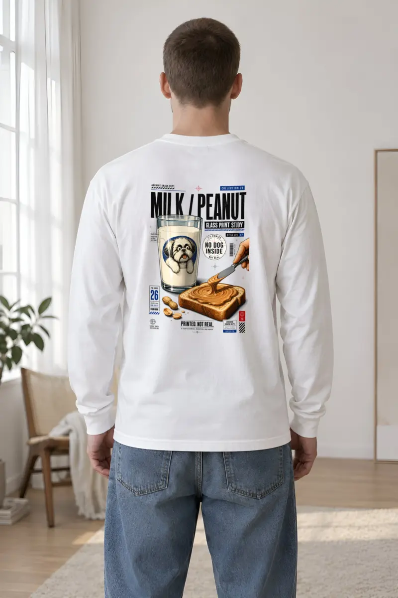 "Milk Glass Study" Unisex Longsleeve T-shirt
