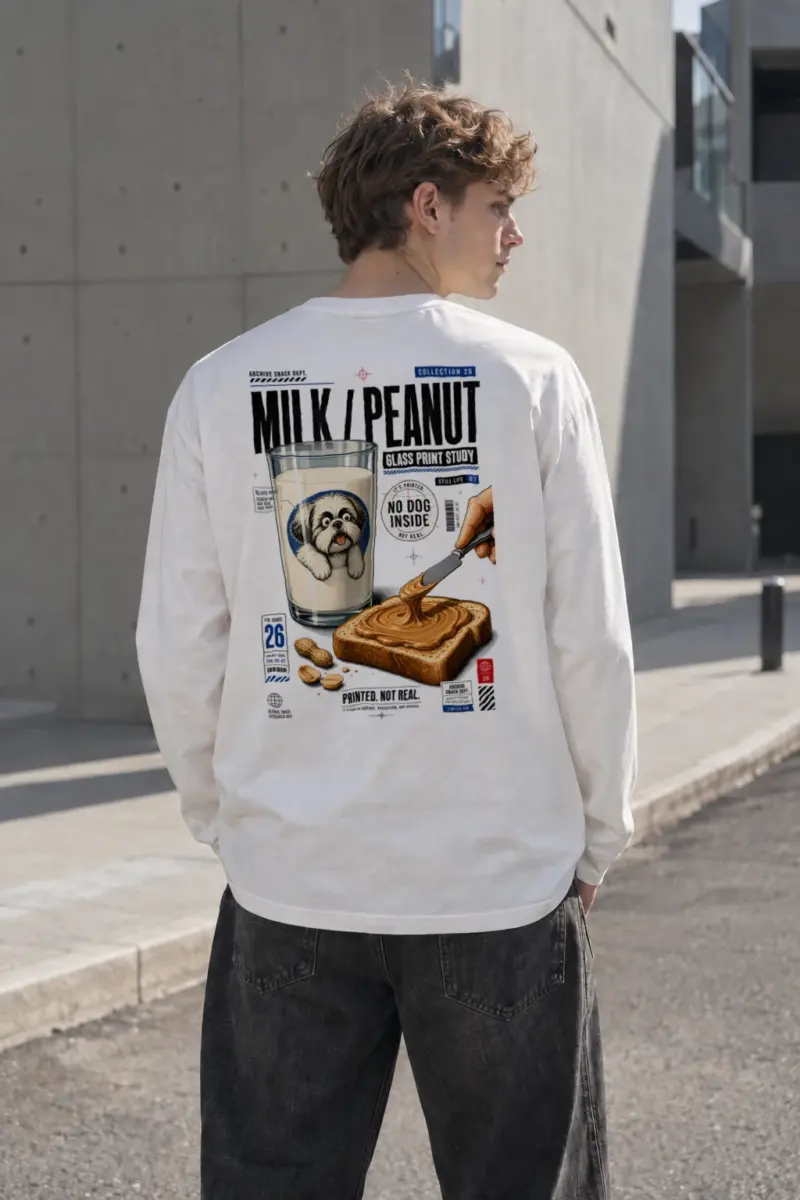 “Milk Glass Study” Unisex Longsleeve T-shirt | Gildan 2400