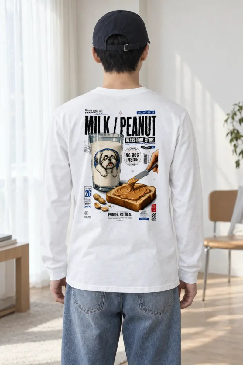 "Milk Glass Study" Unisex Longsleeve T-shirt