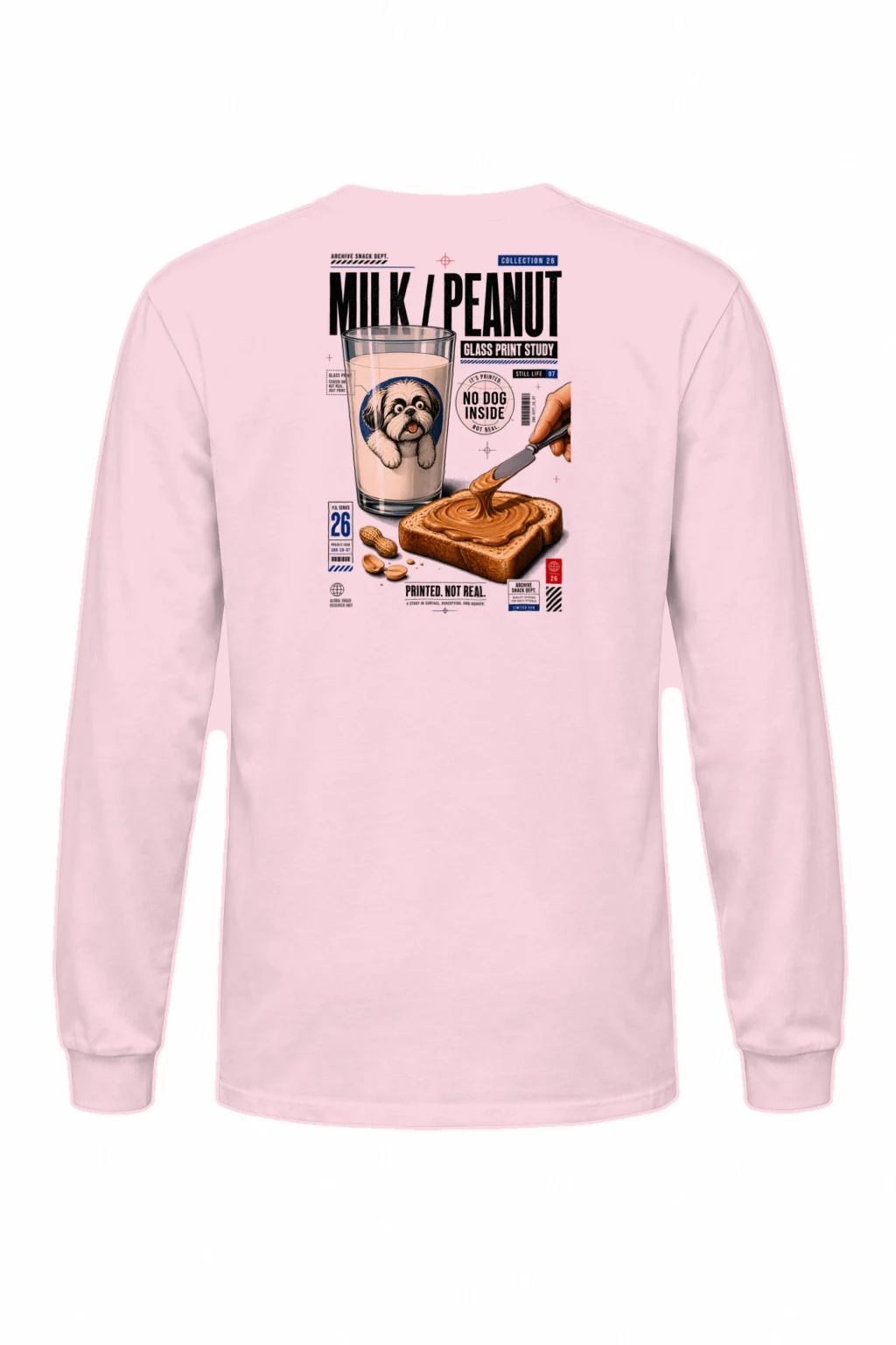 "Milk Glass Study" Unisex Longsleeve T-shirt | Gildan 2400