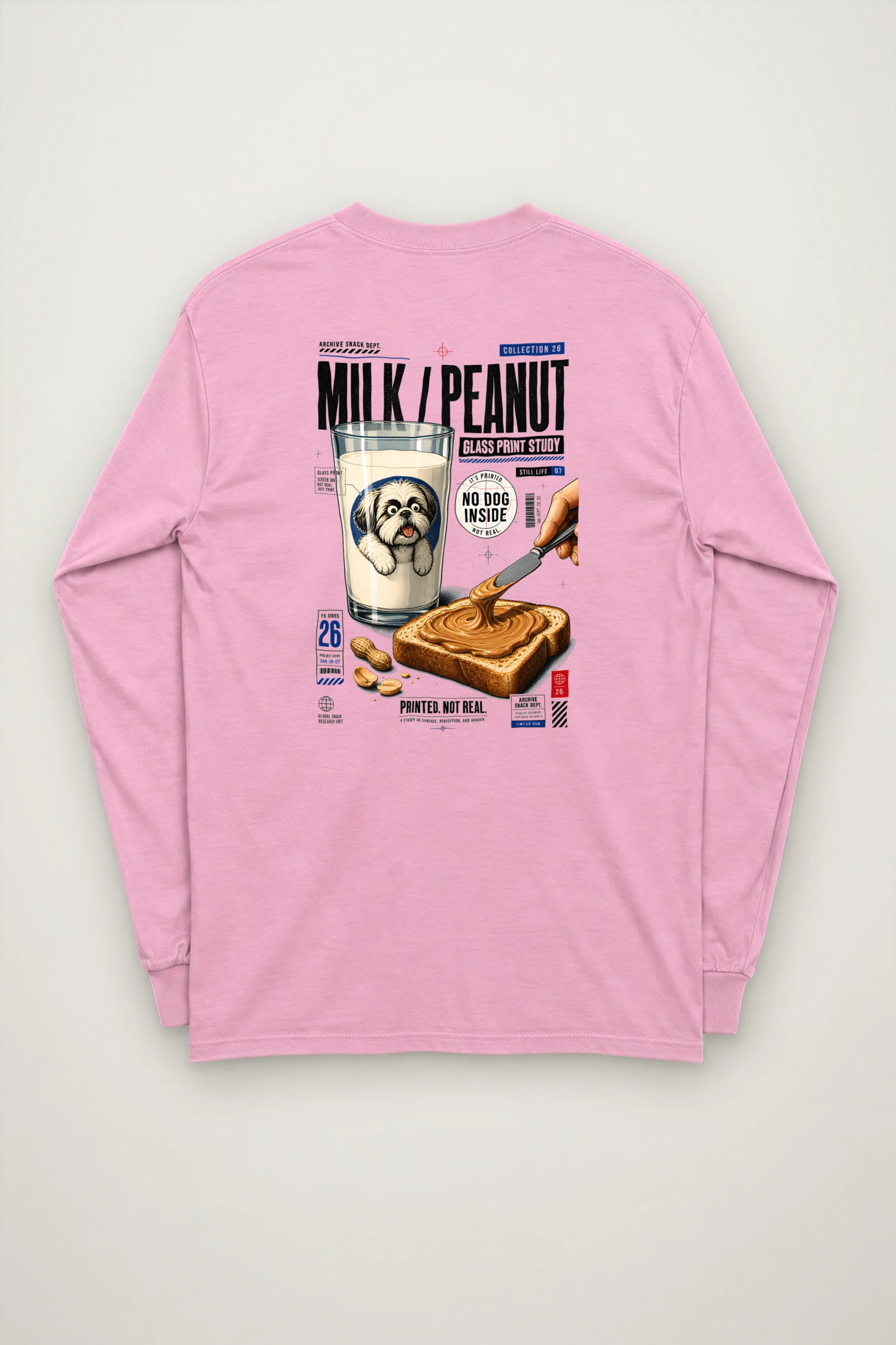 "Milk Glass Study" Unisex Longsleeve T-shirt
