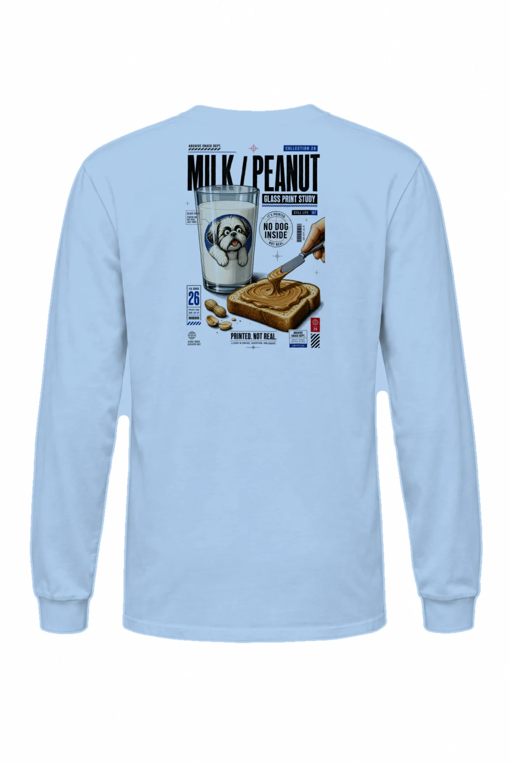 "Milk Glass Study" Unisex Longsleeve T-shirt | Gildan 2400