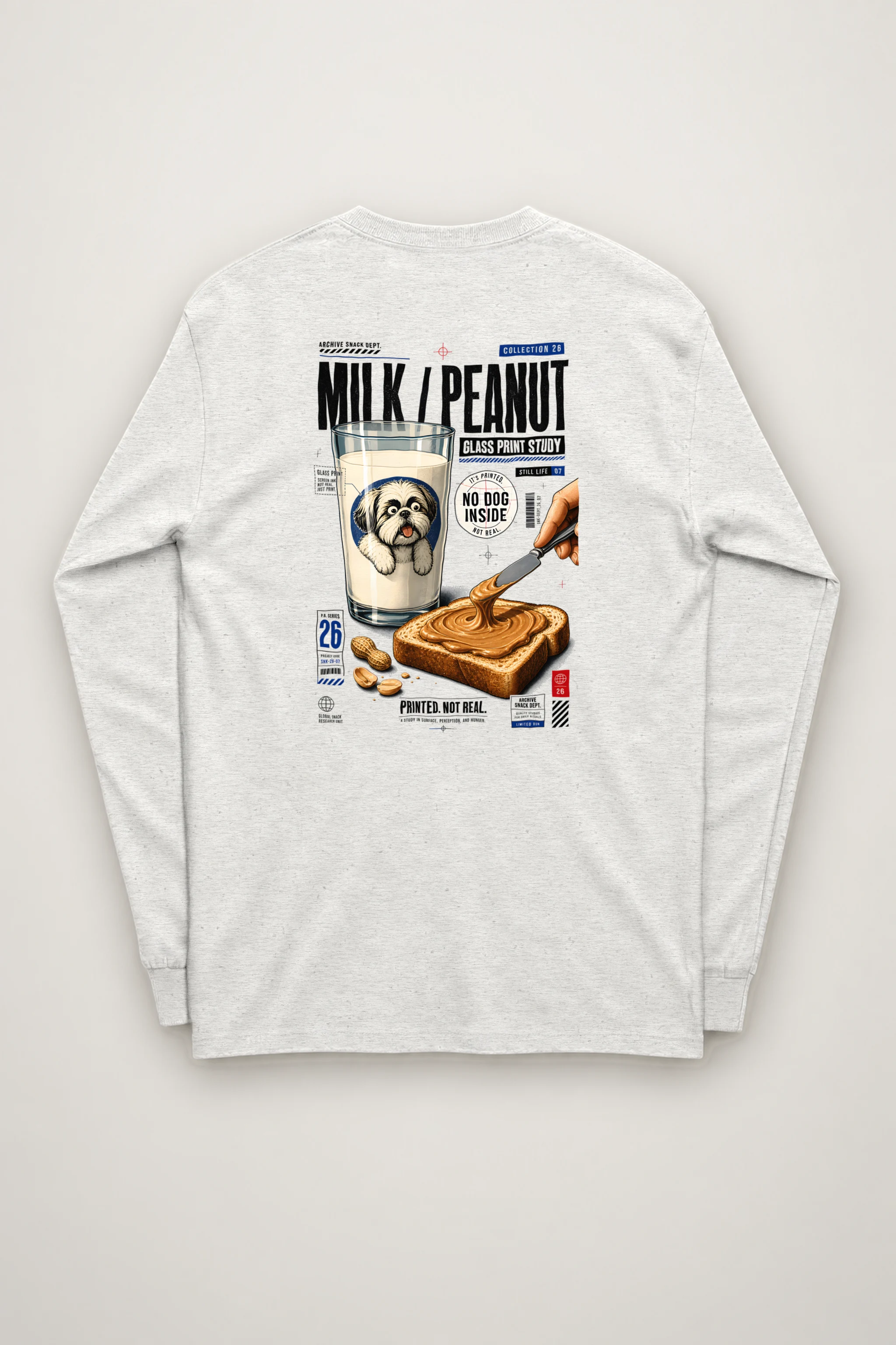"Milk Glass Study" Unisex Longsleeve T-shirt