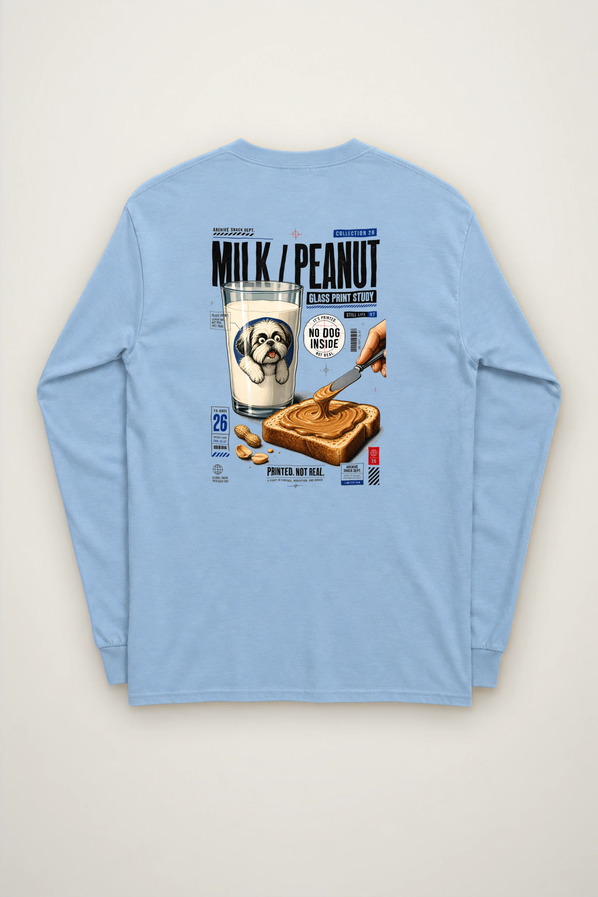 "Milk Glass Study" Unisex Longsleeve T-shirt