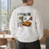 "Milk Peanut Study" Heavy Blend Unisex Crewneck Sweatshirt | Gildan 18000