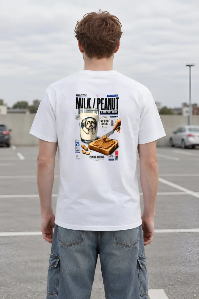 "Milk Toast Study" Heavyweight Unisex Crewneck T-shirt