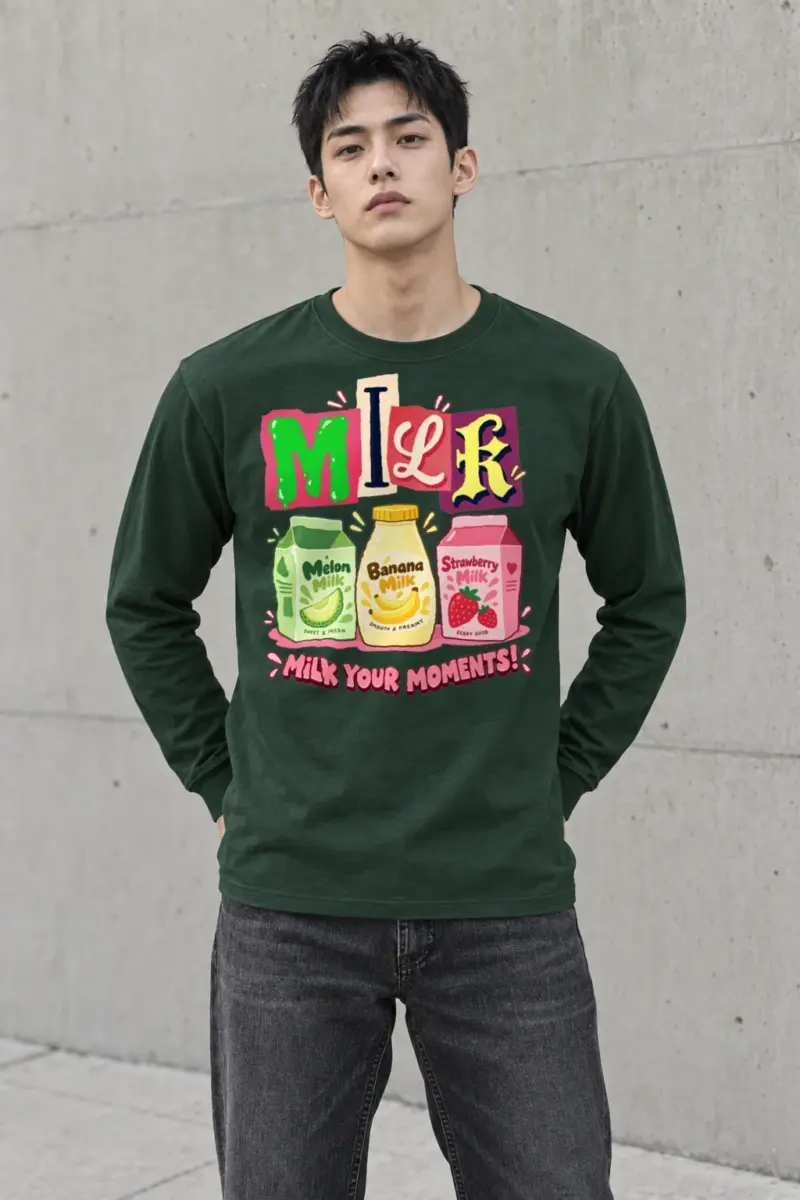 "Milk Your Moments" Unisex Longsleeve T-shirt