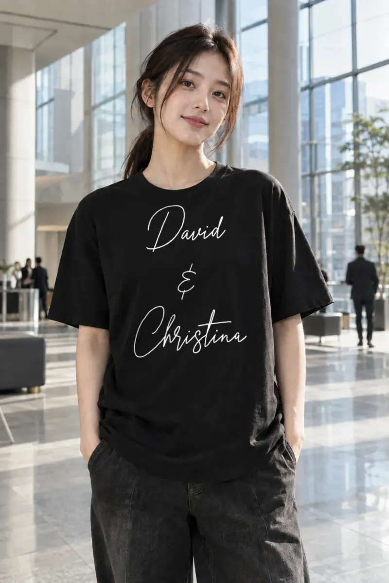 "Minimal Blank Tee" Heavyweight Unisex Crewneck T-shirt | Gildan 5000