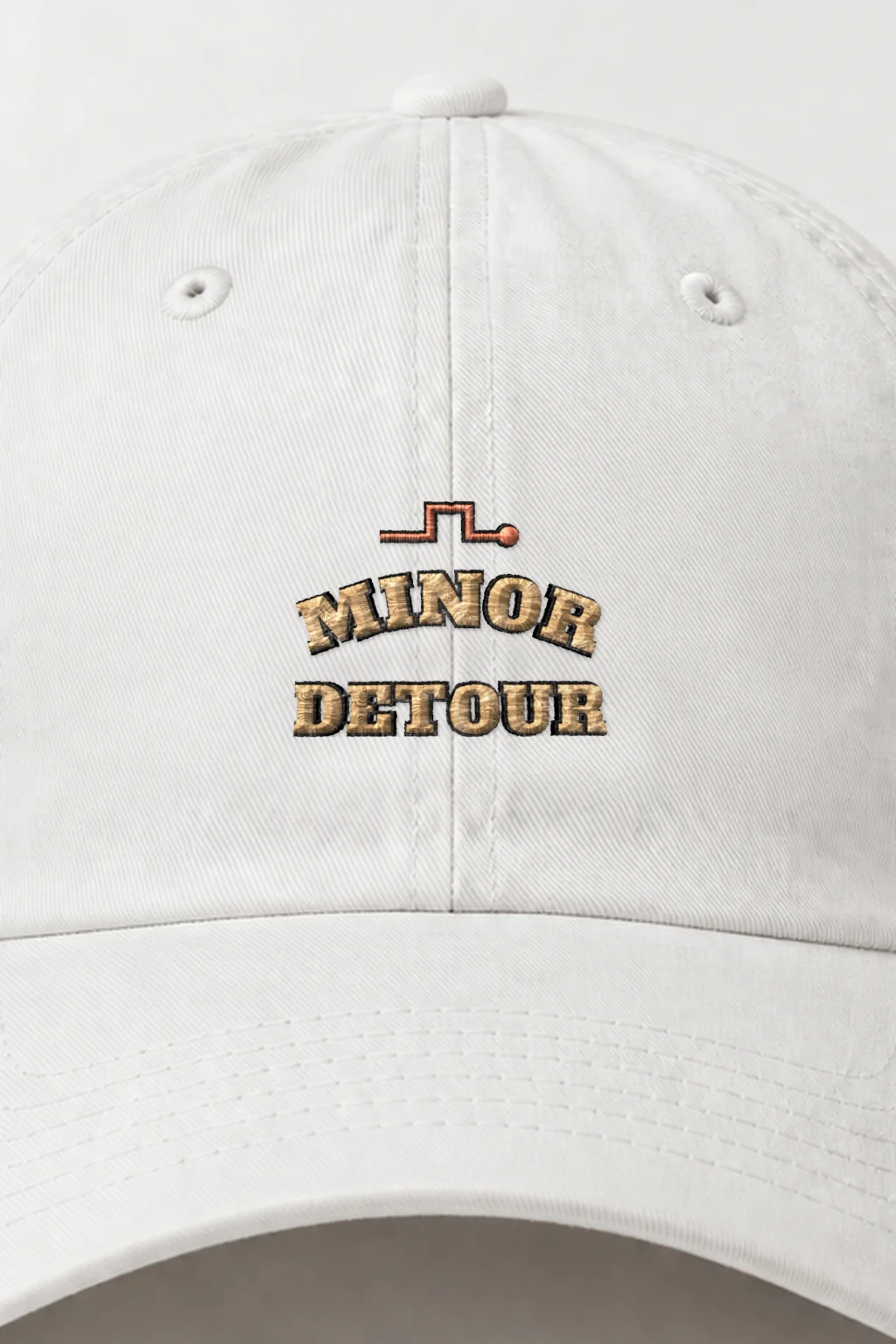 "Minor Detour" Classic Dad Hat · Embroidered | Yupoong 6245CM