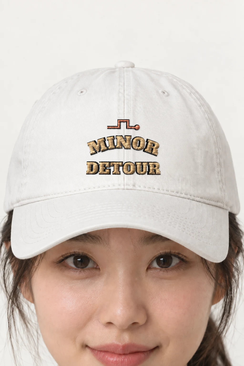 "Minor Detour" Classic Dad Hat · Embroidered | Yupoong 6245CM