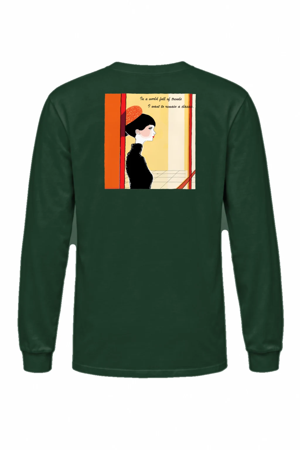 "Modern Muse" Unisex Longsleeve T-shirt | Gildan 2400
