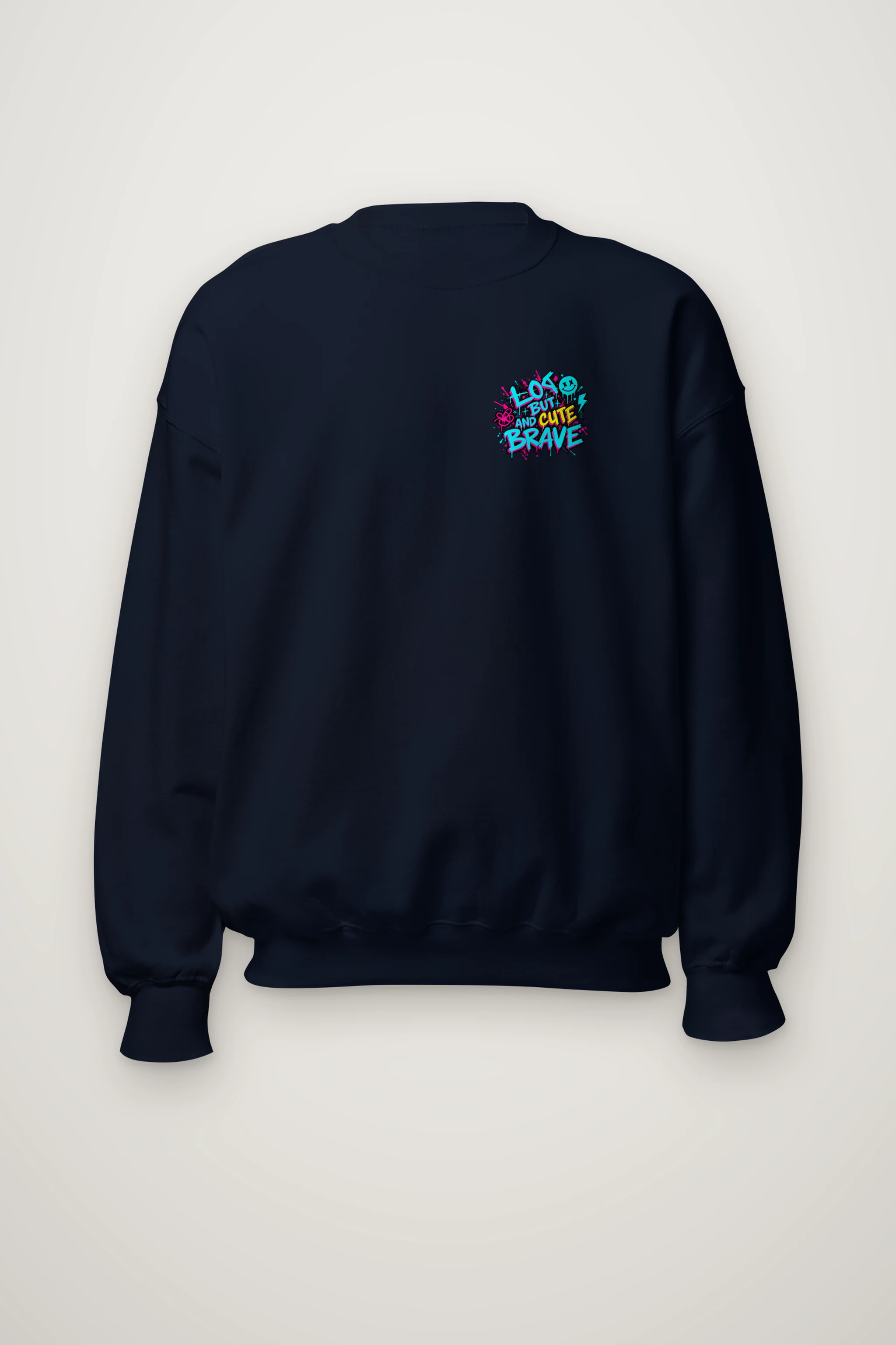 "Mohawk Toy Bear" Heavy Blend Unisex Crewneck Sweatshirt