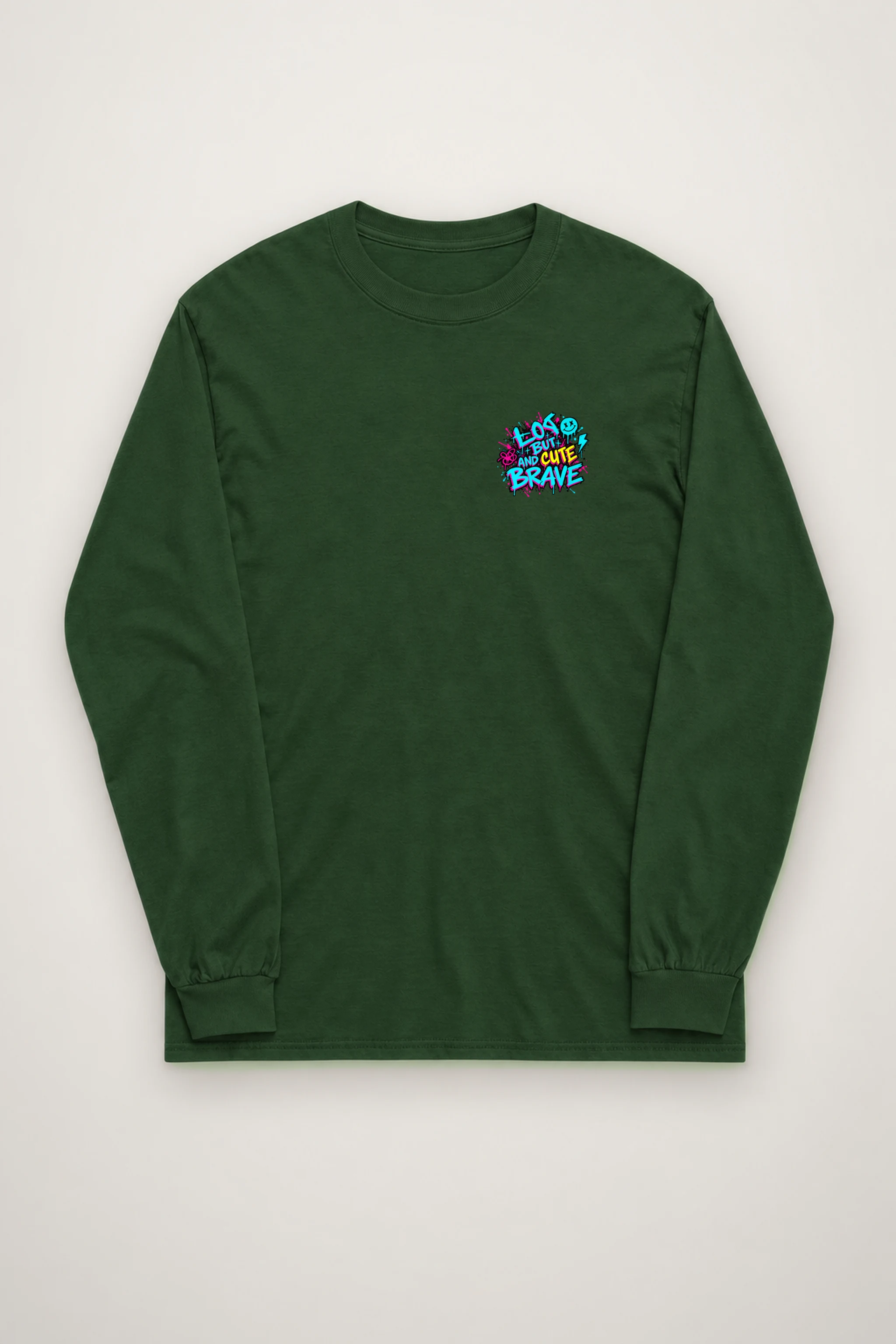 "Mohawk Toy Bear" Unisex Longsleeve T-shirt