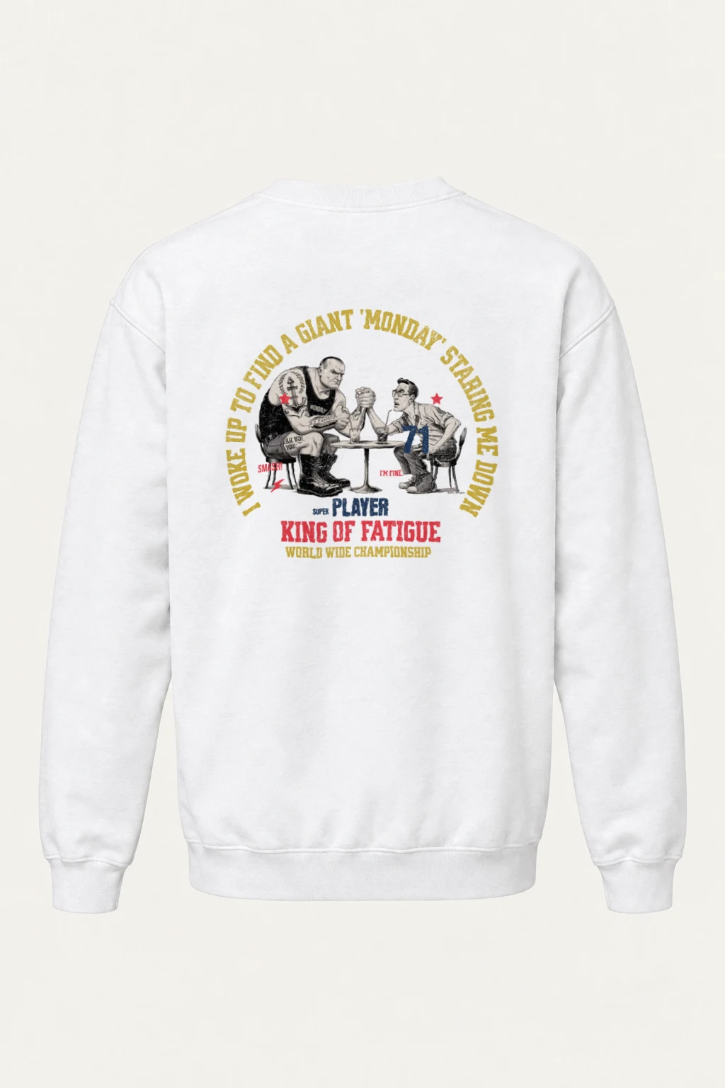 "Monday Championship" Heavy Blend Unisex Crewneck Sweatshirt | Gildan 18000