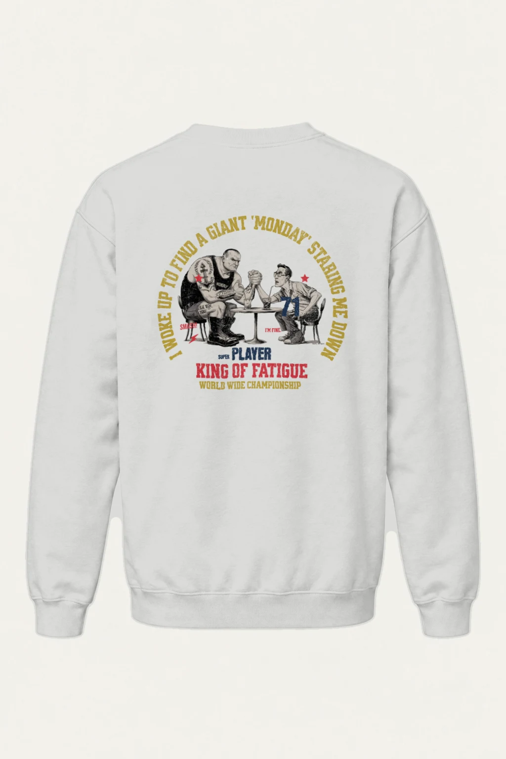 "Monday Championship" Heavy Blend Unisex Crewneck Sweatshirt | Gildan 18000