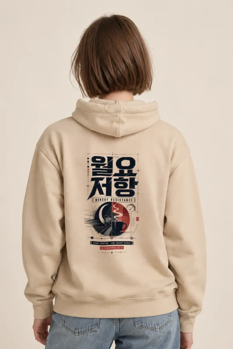 "Monday Resistance" Heavy Blend Unisex Pullover Hoodie