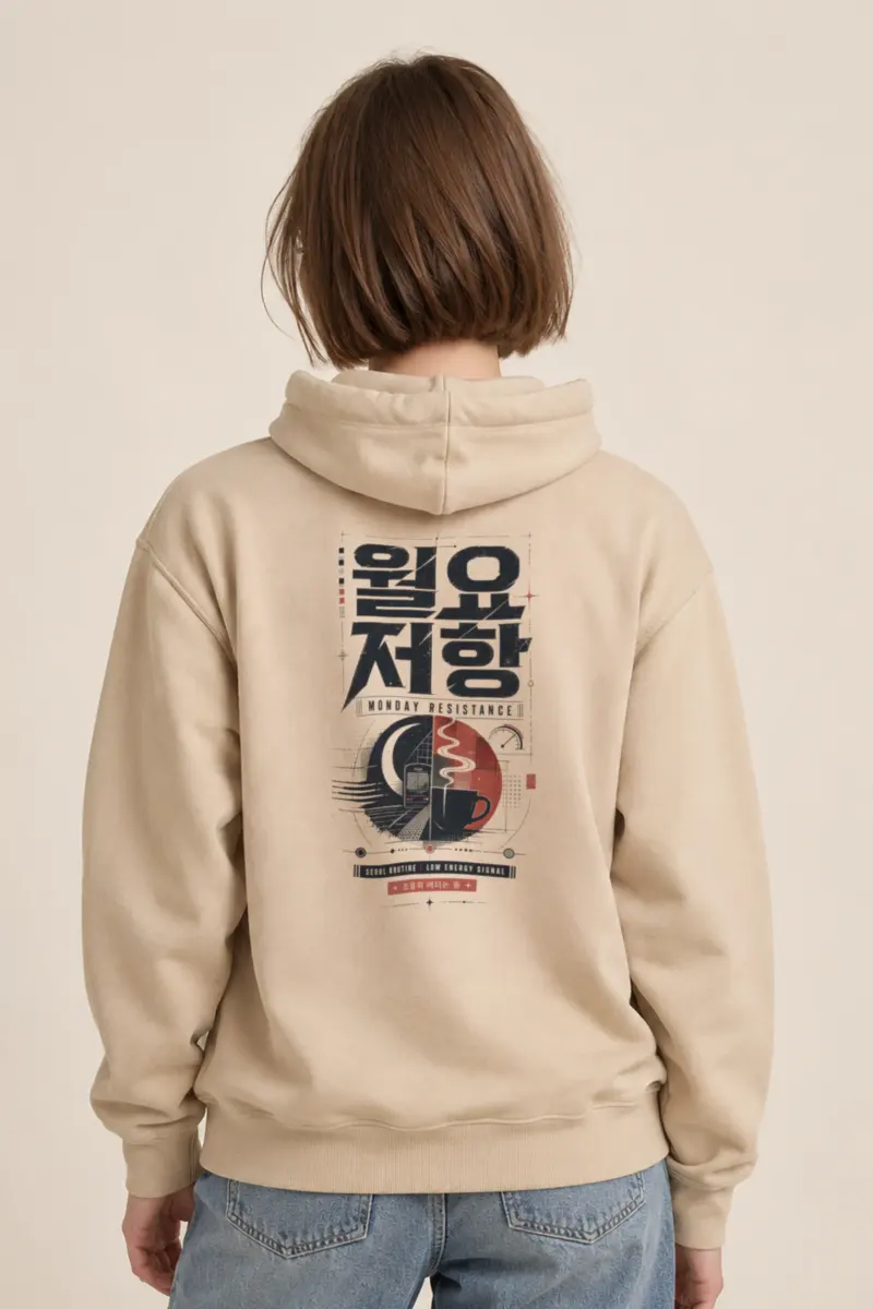 "Monday Resistance" Heavy Blend Unisex Pullover Hoodie