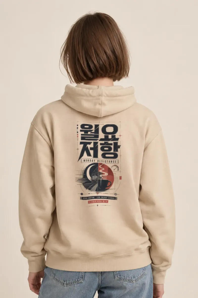 "Monday Resistance" Heavy Blend Unisex Pullover Hoodie