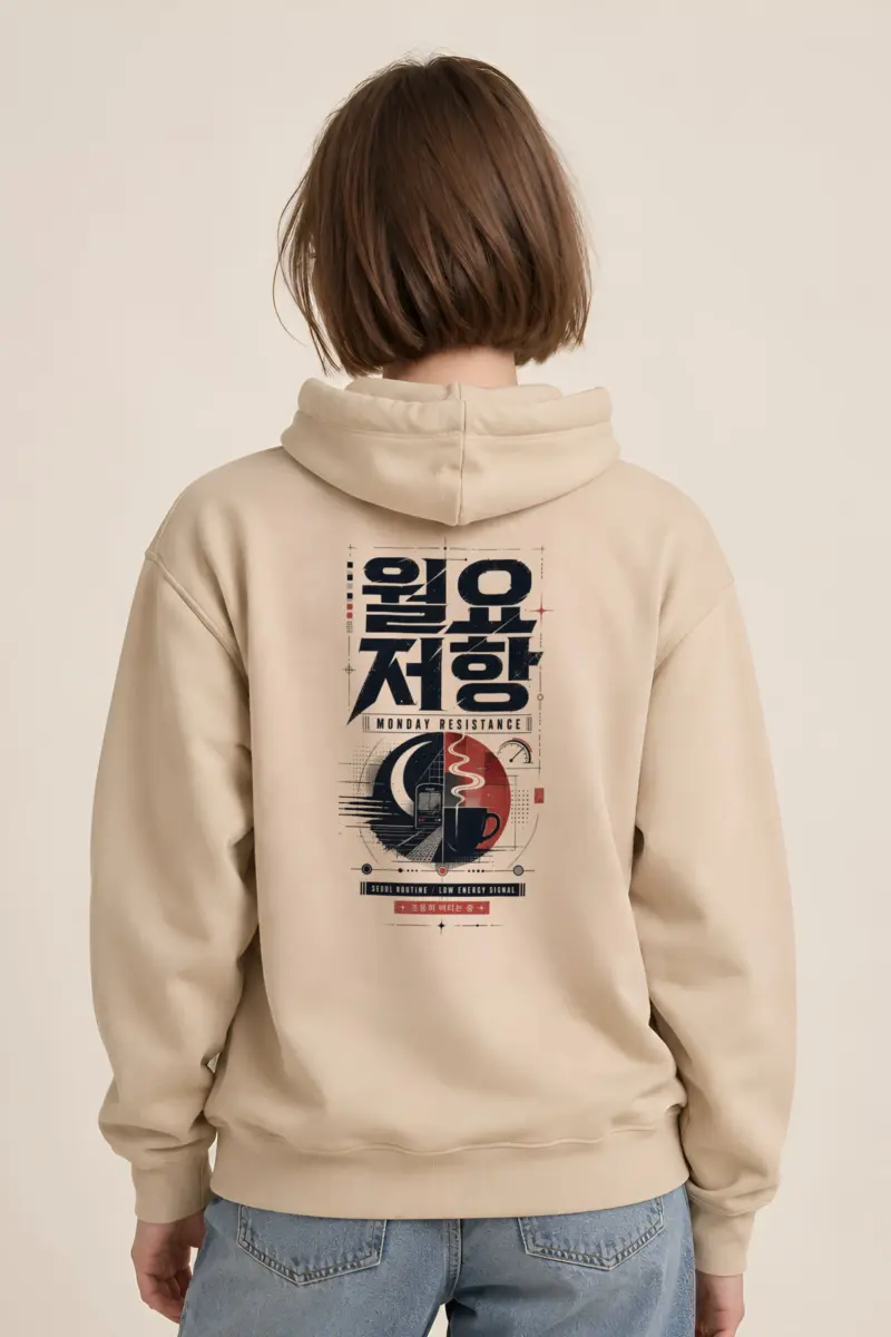 "Monday Resistance" Heavy Blend Unisex Pullover Hoodie