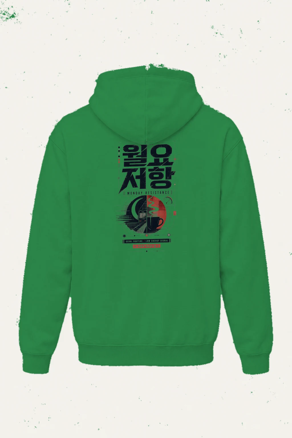 "Monday Resistance" Heavy Blend Unisex Pullover Hoodie | Gildan 18500