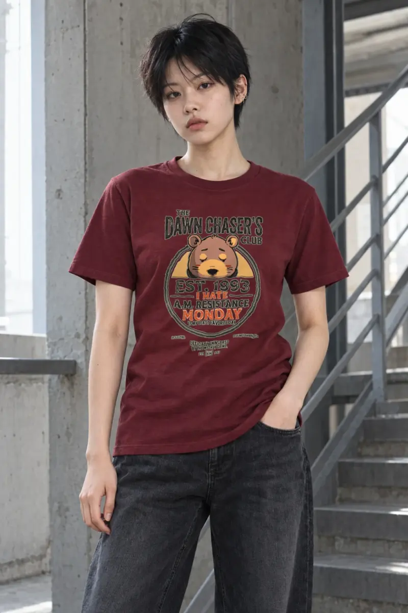"Monday Resistance" Heavyweight Unisex Crewneck T-shirt