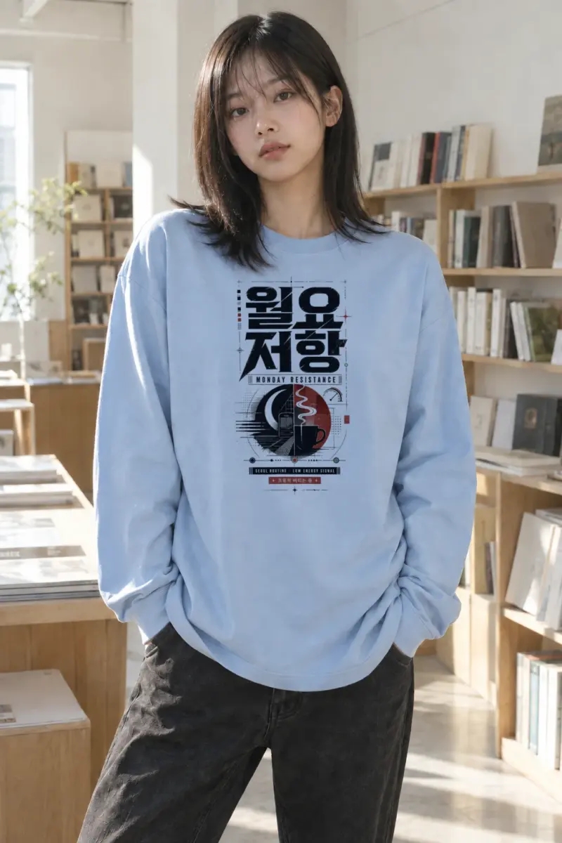 "Monday Resistance" Unisex Longsleeve T-shirt | Gildan 2400