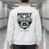 "Money Can Make U Happy?" Heavy Blend Unisex Crewneck Sweatshirt