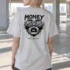 "Money Can Make U Happy?" Heavyweight Unisex Crewneck T-shirt | Gildan 5000