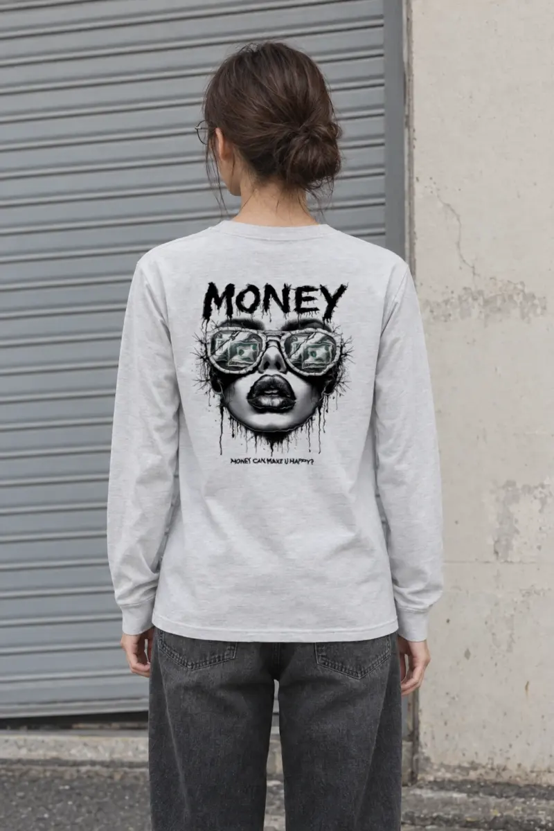 "Money Questions" Unisex Longsleeve T-shirt