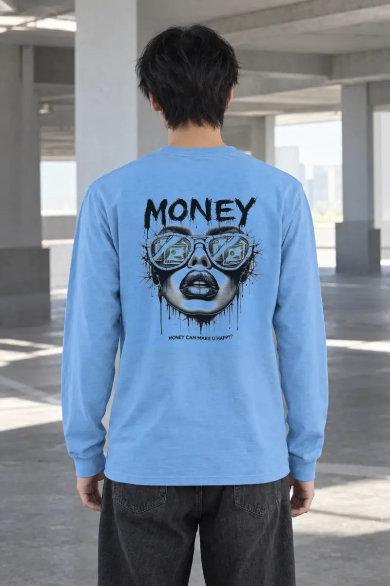 "Money Questions" Unisex Longsleeve T-shirt