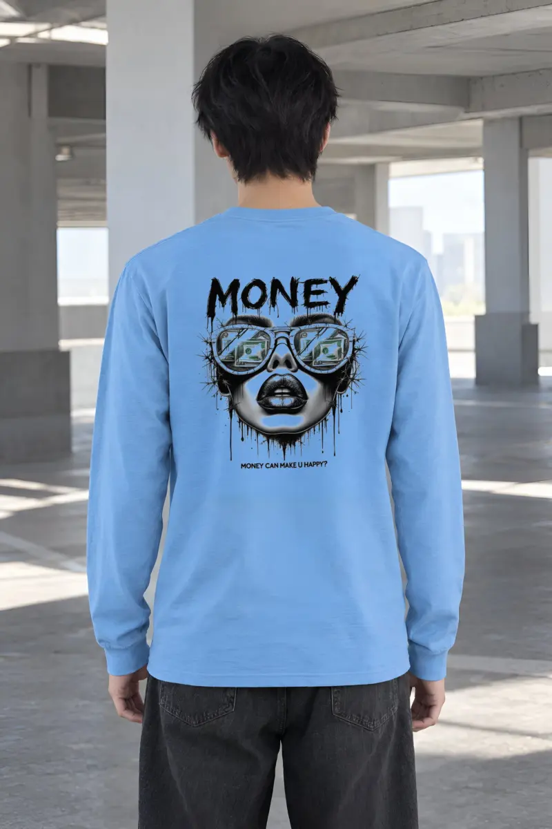 "Money Questions" Unisex Longsleeve T-shirt